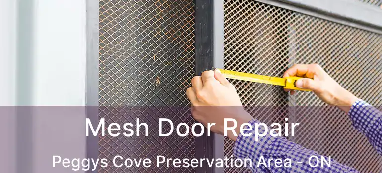  Mesh Door Repair Peggys Cove Preservation Area - ON