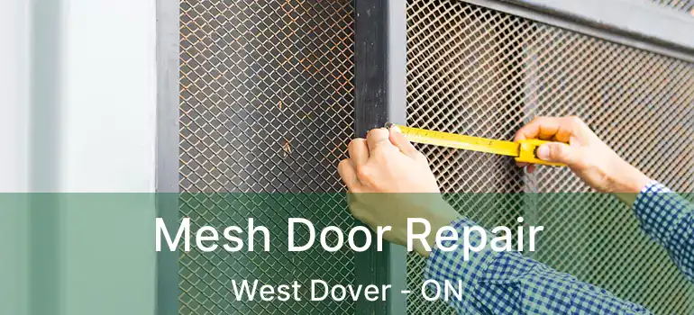  Mesh Door Repair West Dover - ON
