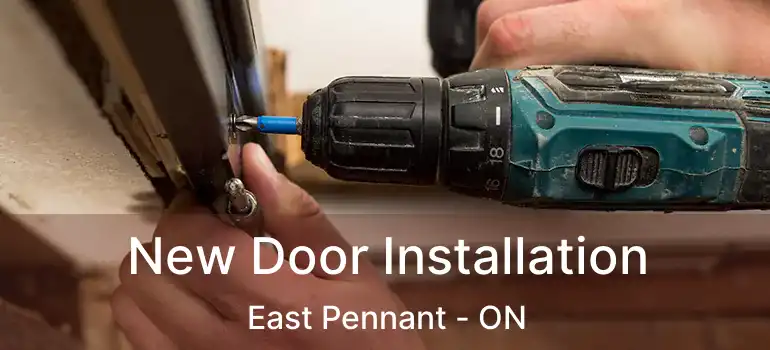  New Door Installation East Pennant - ON