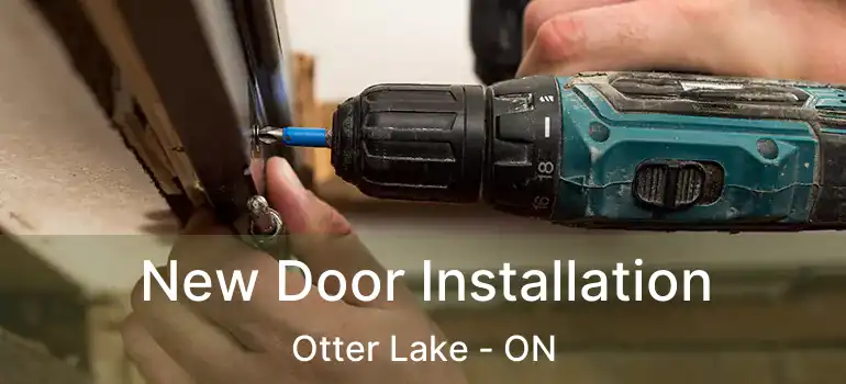  New Door Installation Otter Lake - ON