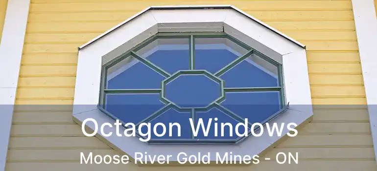 Octagon Windows Moose River Gold Mines - ON