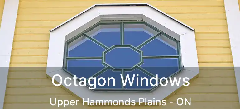  Octagon Windows Upper Hammonds Plains - ON