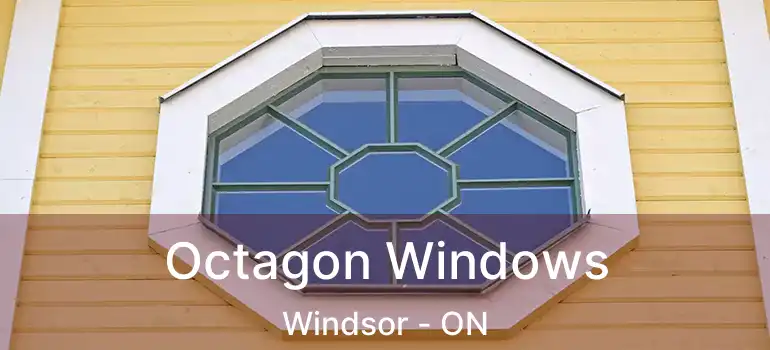  Octagon Windows Windsor - ON