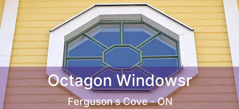  Octagon Windowsr Ferguson s Cove - ON