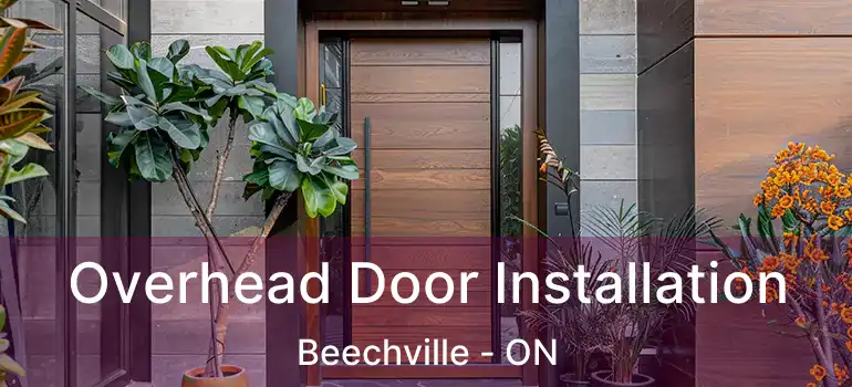 Overhead Door Installation Beechville - ON
