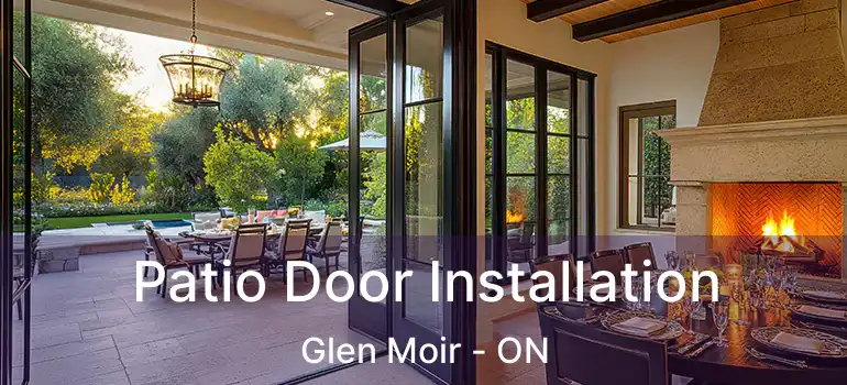  Patio Door Installation Glen Moir - ON