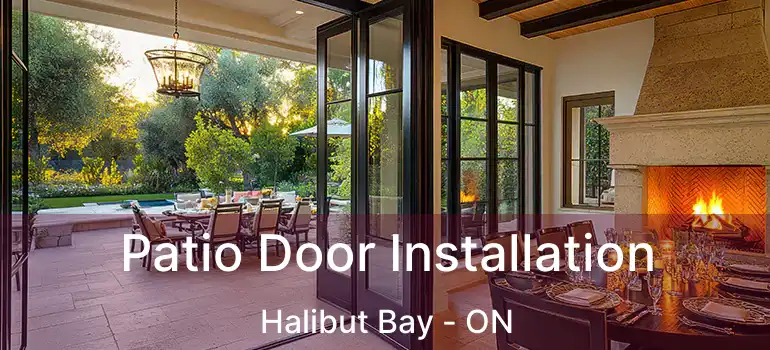  Patio Door Installation Halibut Bay - ON