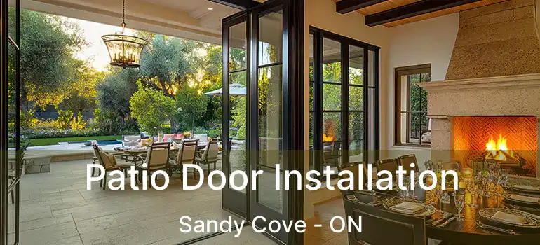  Patio Door Installation Sandy Cove - ON