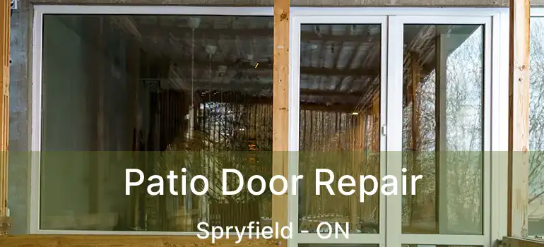  Patio Door Repair Spryfield - ON