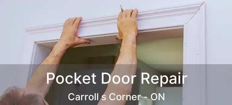  Pocket Door Repair Carroll s Corner - ON