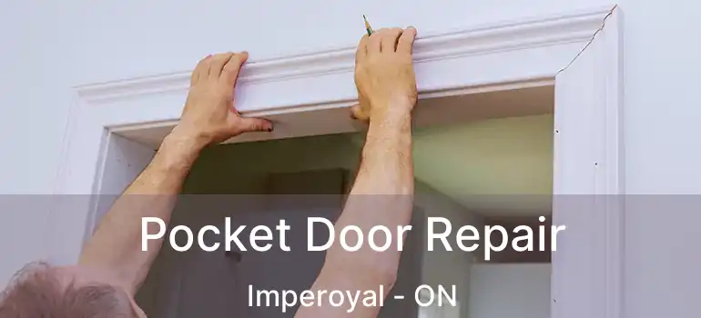  Pocket Door Repair Imperoyal - ON