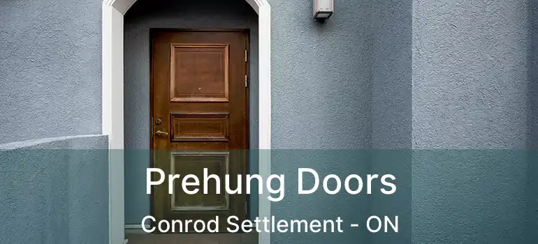  Prehung Doors Conrod Settlement - ON