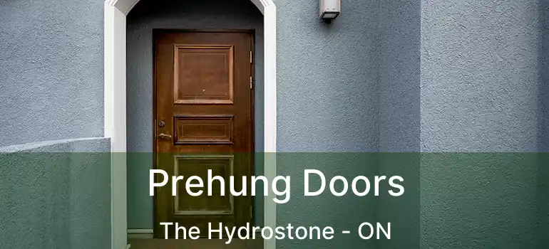  Prehung Doors The Hydrostone - ON
