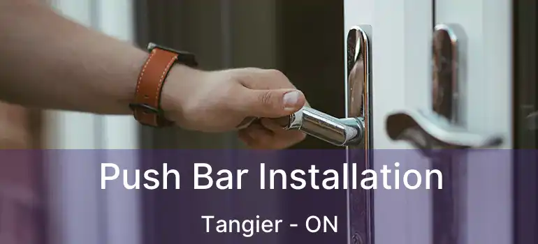  Push Bar Installation Tangier - ON