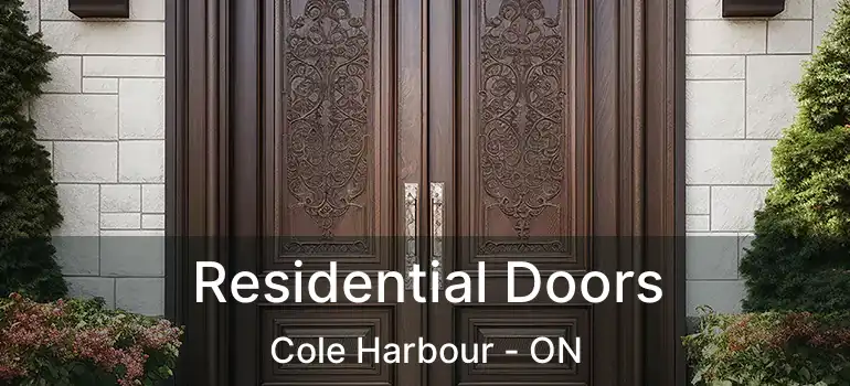  Residential Doors Cole Harbour - ON