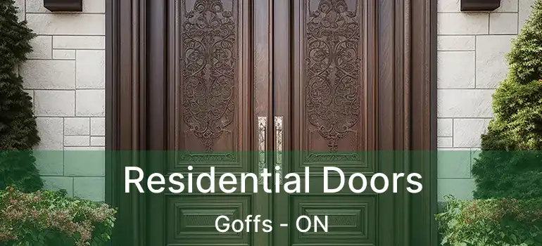  Residential Doors Goffs - ON
