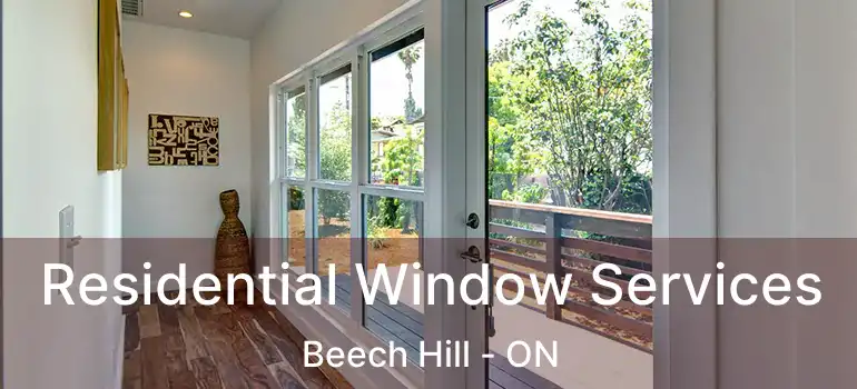  Residential Window Services Beech Hill - ON