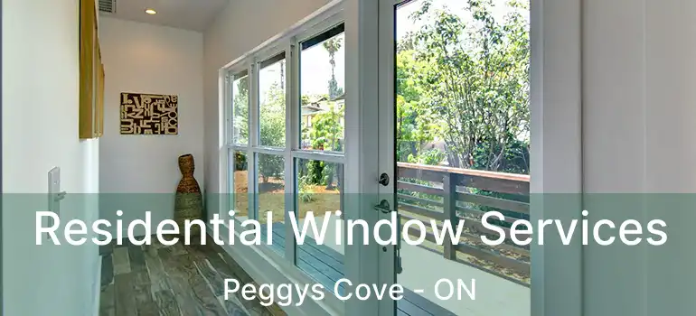  Residential Window Services Peggys Cove - ON