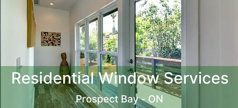  Residential Window Services Prospect Bay - ON