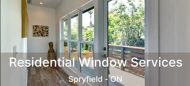  Residential Window Services Spryfield - ON