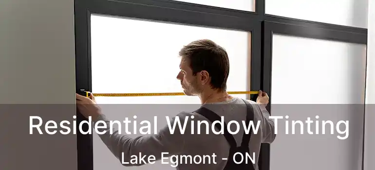  Residential Window Tinting Lake Egmont - ON