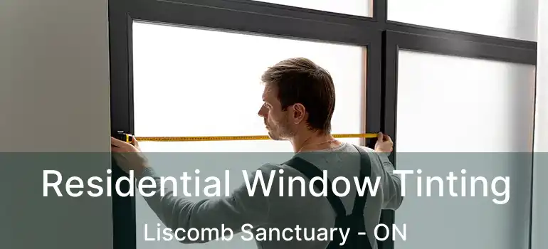  Residential Window Tinting Liscomb Sanctuary - ON