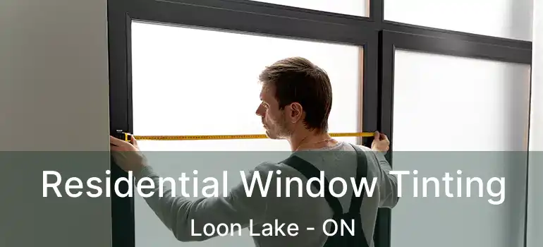  Residential Window Tinting Loon Lake - ON
