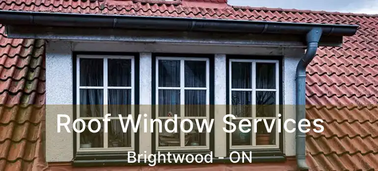  Roof Window Services Brightwood - ON