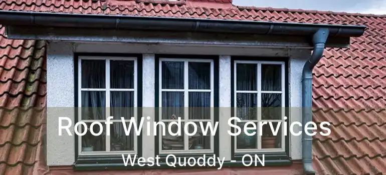  Roof Window Services West Quoddy - ON