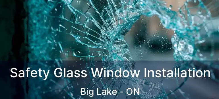  Safety Glass Window Installation Big Lake - ON