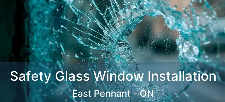  Safety Glass Window Installation East Pennant - ON