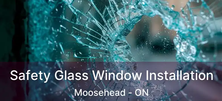  Safety Glass Window Installation Moosehead - ON