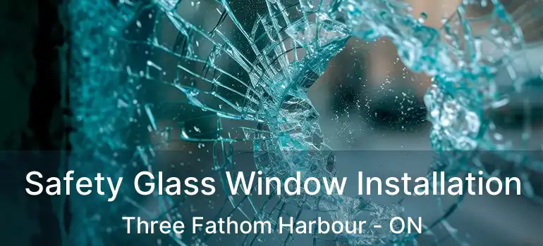  Safety Glass Window Installation Three Fathom Harbour - ON