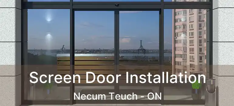  Screen Door Installation Necum Teuch - ON