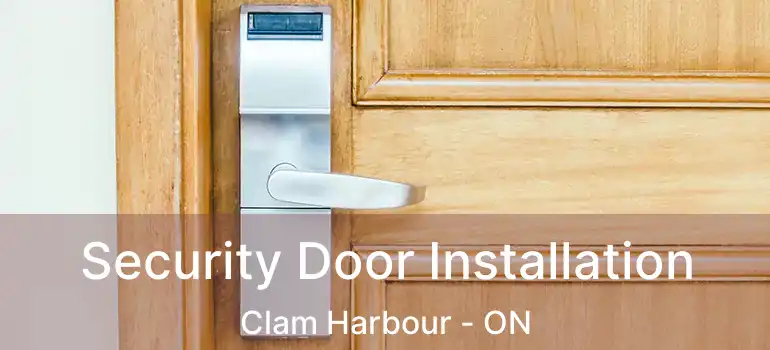  Security Door Installation Clam Harbour - ON