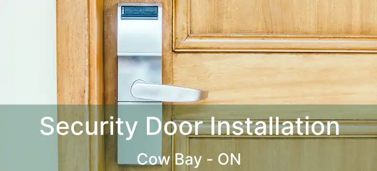  Security Door Installation Cow Bay - ON