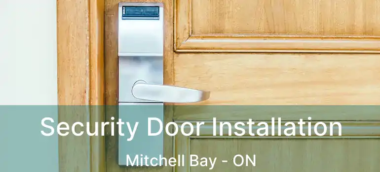  Security Door Installation Mitchell Bay - ON