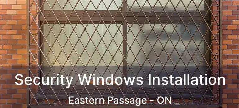  Security Windows Installation Eastern Passage - ON
