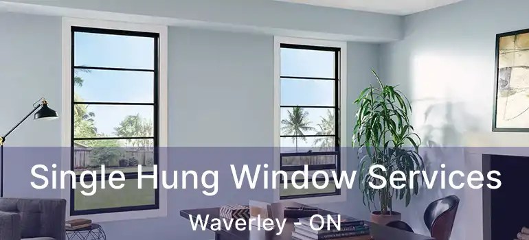  Single Hung Window Services Waverley - ON