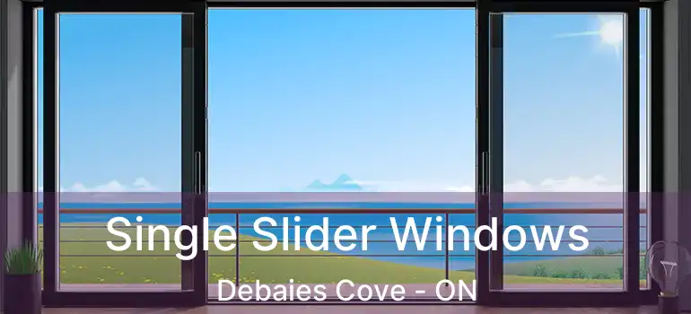  Single Slider Windows Debaies Cove - ON