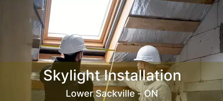  Skylight Installation Lower Sackville - ON