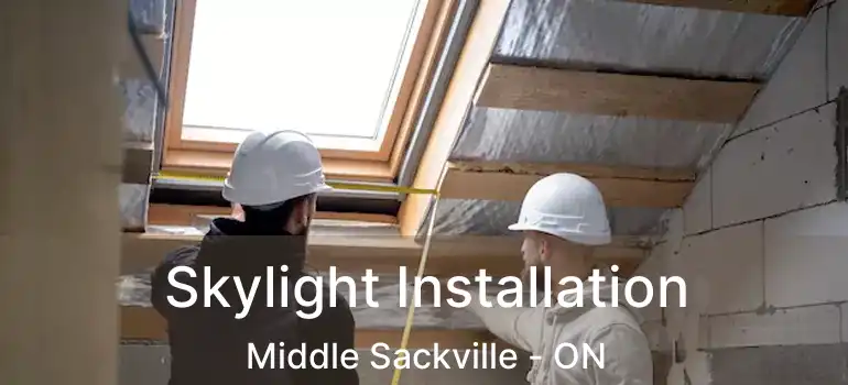  Skylight Installation Middle Sackville - ON