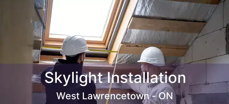 Skylight Installation West Lawrencetown - ON