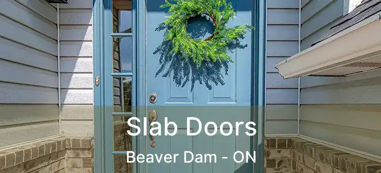  Slab Doors Beaver Dam - ON