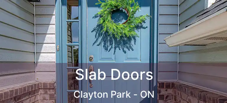  Slab Doors Clayton Park - ON
