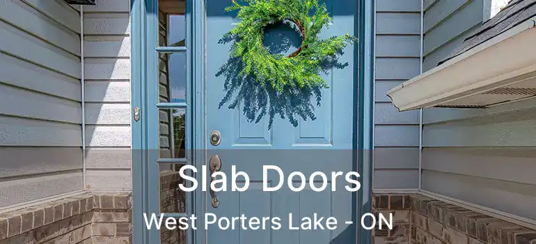  Slab Doors West Porters Lake - ON