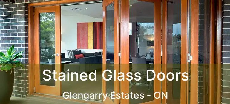  Stained Glass Doors Glengarry Estates - ON