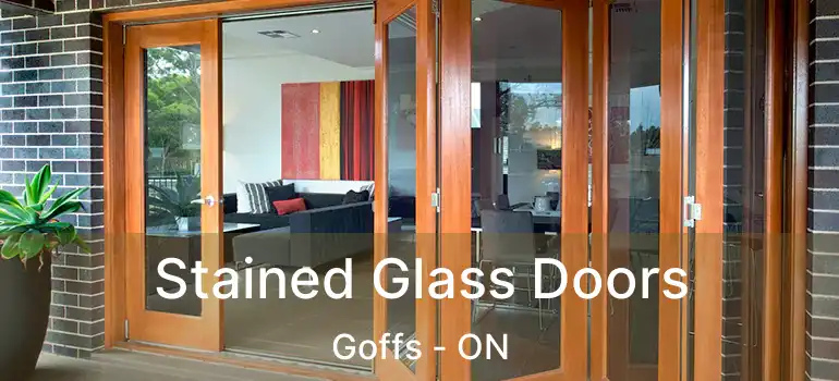  Stained Glass Doors Goffs - ON
