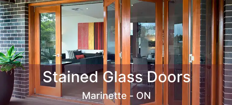  Stained Glass Doors Marinette - ON