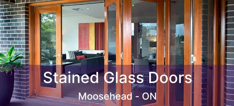  Stained Glass Doors Moosehead - ON